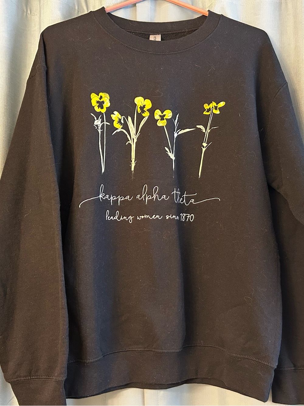 Black Kappa Alpha Theta Sweatshirt